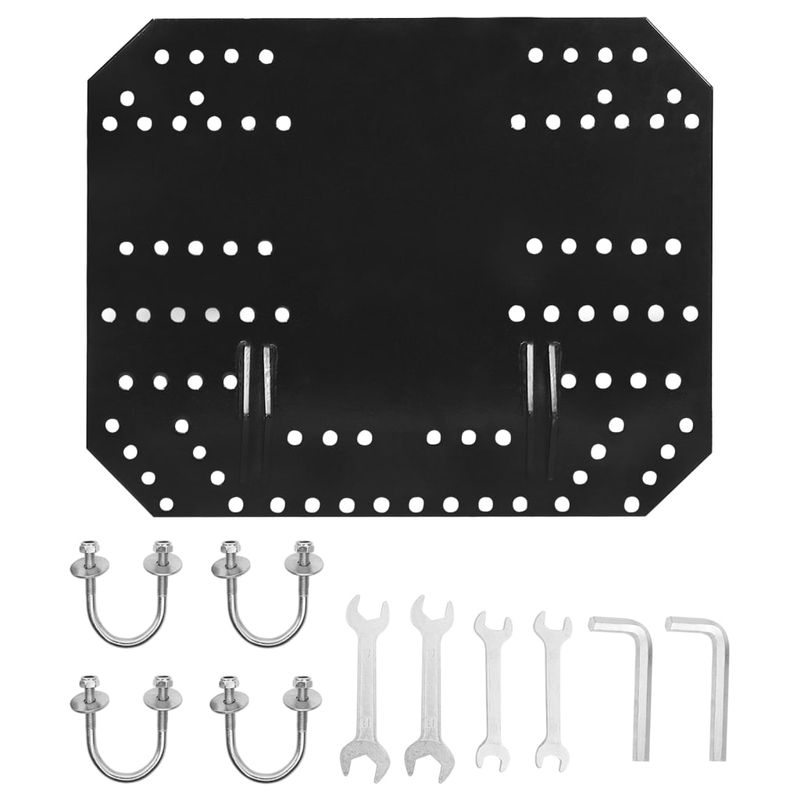 Casa si Gradina - Gradinarit si plante - Utilaje gradina - Freze zapada si articole deszapezire - Plug de zapada pentru ATV, negru, 150 x 38 cm - Infinity.ro