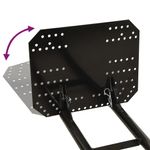 Casa si Gradina - Gradinarit si plante - Utilaje gradina - Freze zapada si articole deszapezire - Plug de zapada pentru ATV, negru, 150 x 38 cm - Infinity.ro