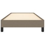 Casa si Gradina - Mobilier - Paturi si accesorii - Paturi - Cadru de pat, gri taupe, 80x200 cm, material textil - Infinity.ro