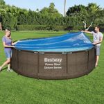 Casa si Gradina - Gradina si terasa - Piscine si accesorii - Accesorii piscine - Bestway Prelata solara de piscina Flowclear, 356 cm - Infinity.ro