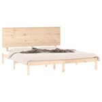 Casa si Gradina - Mobilier - Paturi si accesorii - Paturi - Cadru de pat King Size, 150x200 cm, lemn masiv - Infinity.ro