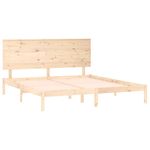 Casa si Gradina - Mobilier - Paturi si accesorii - Paturi - Cadru de pat King Size, 150x200 cm, lemn masiv - Infinity.ro