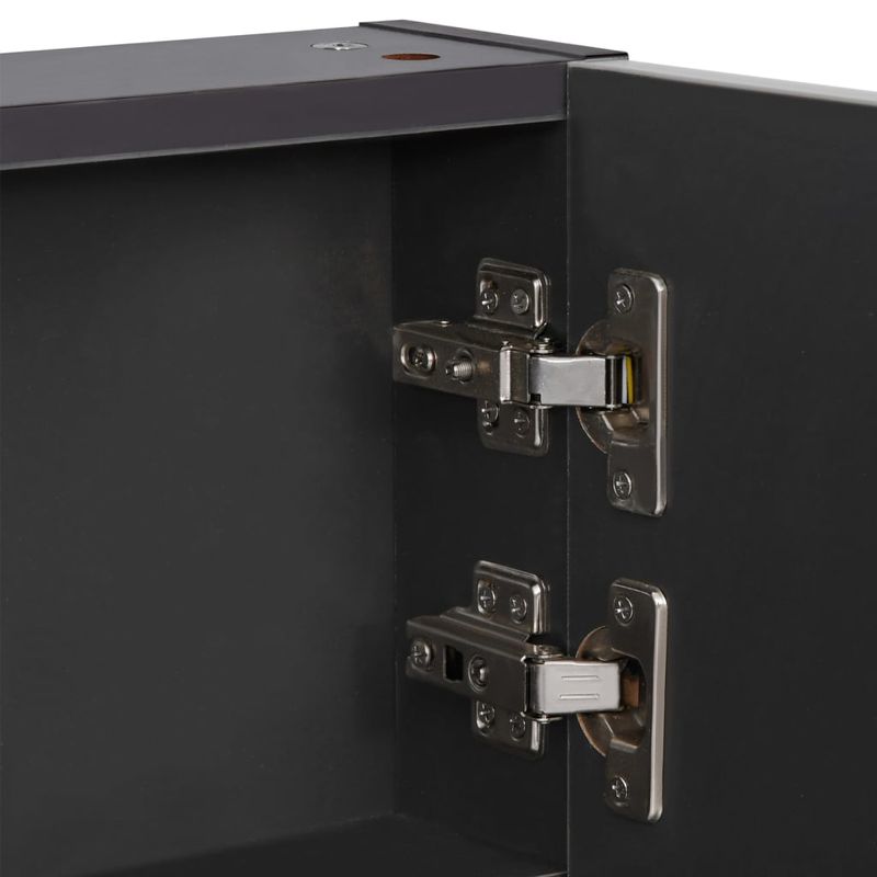 Casa si Gradina - Mobilier - Mobilier baie - Corpuri baie - Dulap de baie cu oglinda si LED-uri, 50x13x70 cm - Infinity.ro