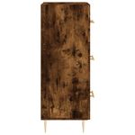 Casa si Gradina - Mobilier - Comode si corpuri - Comode - Servanta, stejar fumuriu, 34,5x34x90 cm, lemn compozit - Infinity.ro