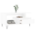Casa si Gradina - Mobilier - Mese si birouri - Masute de cafea - Masuta de cafea, alb, 90x49x45 cm, lemn prelucrat - Infinity.ro