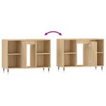 Casa si Gradina - Mobilier - Mobilier baie - Comode baie - Comoda pentru baie, stejar sonoma, 80x33x60 cm, lemn compozit - Infinity.ro