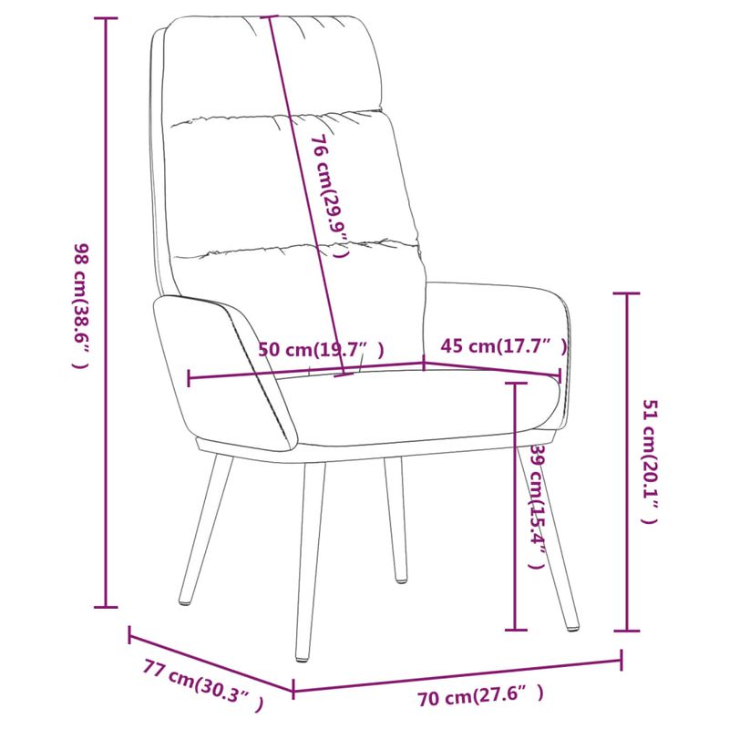 Casa si Gradina - Mobilier - Scaune si fotolii - Fotolii - Fotoliu de relaxare, gri inchis, material textil - Infinity.ro