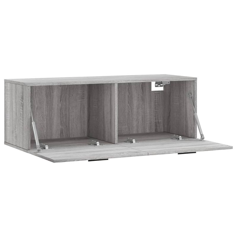 Casa si Gradina - Mobilier - Dulapuri si sifoniere - Dulapuri - Dulap de perete, gri sonoma, 100x36,5x35 cm, lemn prelucrat - Infinity.ro