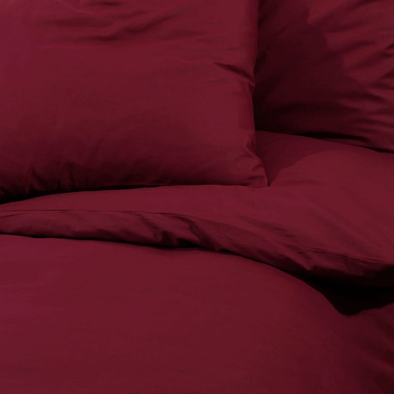 Casa si Gradina - Textile si covoare - Lenjerii de pat - Seturi de lenjerie - Set cu husa de pilota, rosu bordo, 240x220 cm, microfibra - Infinity.ro