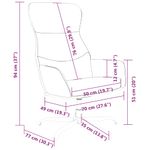 Casa si Gradina - Mobilier - Scaune si fotolii - Fotolii - Fotoliu de relaxare, gri inchis, material textil - Infinity.ro