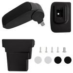 Auto si Moto - Piese auto si accesorii - Interior auto - Scaune si banchete - Cotiera auto, negru, 17x32x(37-53) cm ABS - Infinity.ro