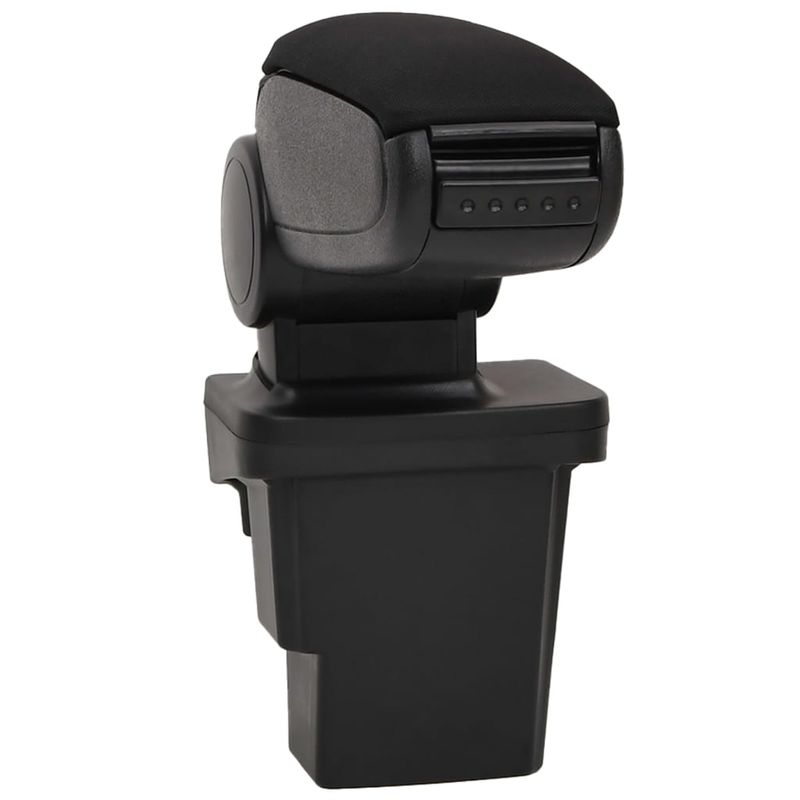Auto si Moto - Piese auto si accesorii - Interior auto - Scaune si banchete - Cotiera auto, negru, 17x32x(37-53) cm ABS - Infinity.ro