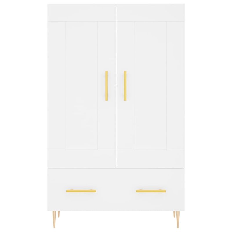 Casa si Gradina - Mobilier - Comode si corpuri - Corpuri bucatarie - Dulap inalt, alb, 69,5x31x115 cm, lemn prelucrat - Infinity.ro
