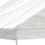 Casa si Gradina - Gradina si terasa - Umbrele si pavilioane - Pavilioane - Foisor cu acoperis, alb, 11,15x5,88x3,75 m, polietilena - Infinity.ro