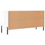 Casa si Gradina - Mobilier - Comode si corpuri - Comode - Comoda TV, alb extralucios, 102x36x50 cm, lemn prelucrat - Infinity.ro