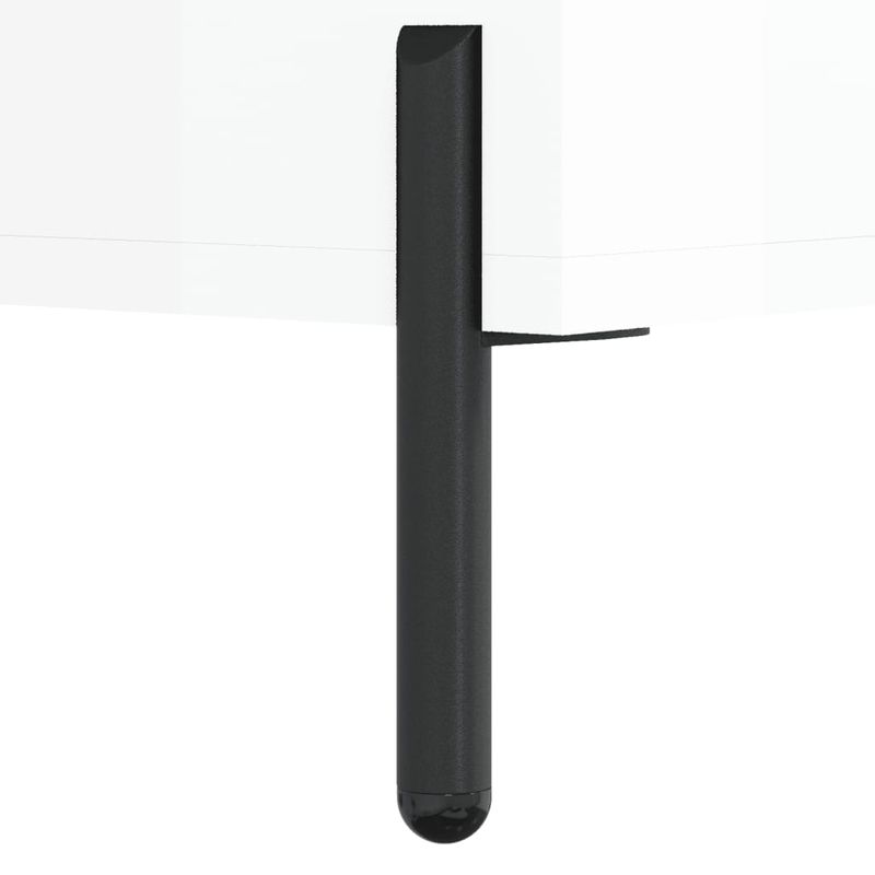 Casa si Gradina - Mobilier - Comode si corpuri - Comode - Comoda TV, alb extralucios, 102x36x50 cm, lemn prelucrat - Infinity.ro