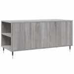 Casa si Gradina - Mobilier - Mese si birouri - Masute de cafea - Masuta de cafea, gri sonoma, 102x44,5x50 cm, lemn prelucrat - Infinity.ro