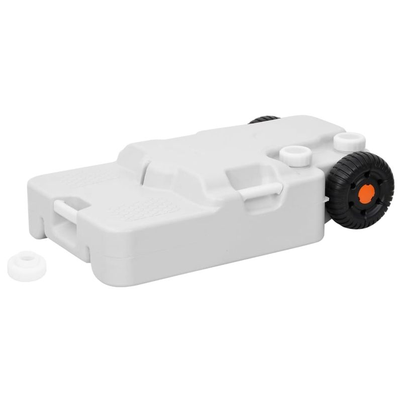 Sport si Outdoor - Camping - Accesorii camping si drumetii - Rezervor de apa cu roti pentru camping, gri, 30 L - Infinity.ro