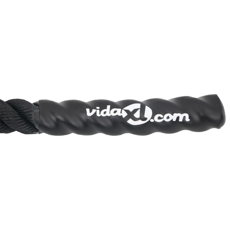 Sport si Outdoor - Fitness - Aparate fitness - Accesorii aparate fitness - Franghie de lucru, negru, 6 m, 4,5 kg, poliester - Infinity.ro