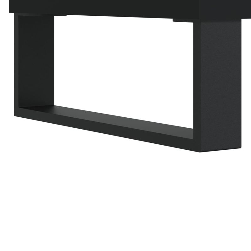 Casa si Gradina - Mobilier - Comode si corpuri - Comode - Servanta, negru, 34,5x34x90 cm, lemn compozit - Infinity.ro