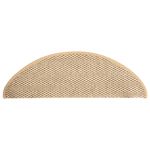 Casa si Gradina - Textile si covoare - Covoare - Covoare casa - Covorase scari autoadezive 15 buc. bej deschis 65x21x4cm sisal - Infinity.ro