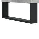 Casa si Gradina - Mobilier - Comode si corpuri - Comode - Servanta, gri beton, 34,5x34x90 cm, lemn compozit - Infinity.ro