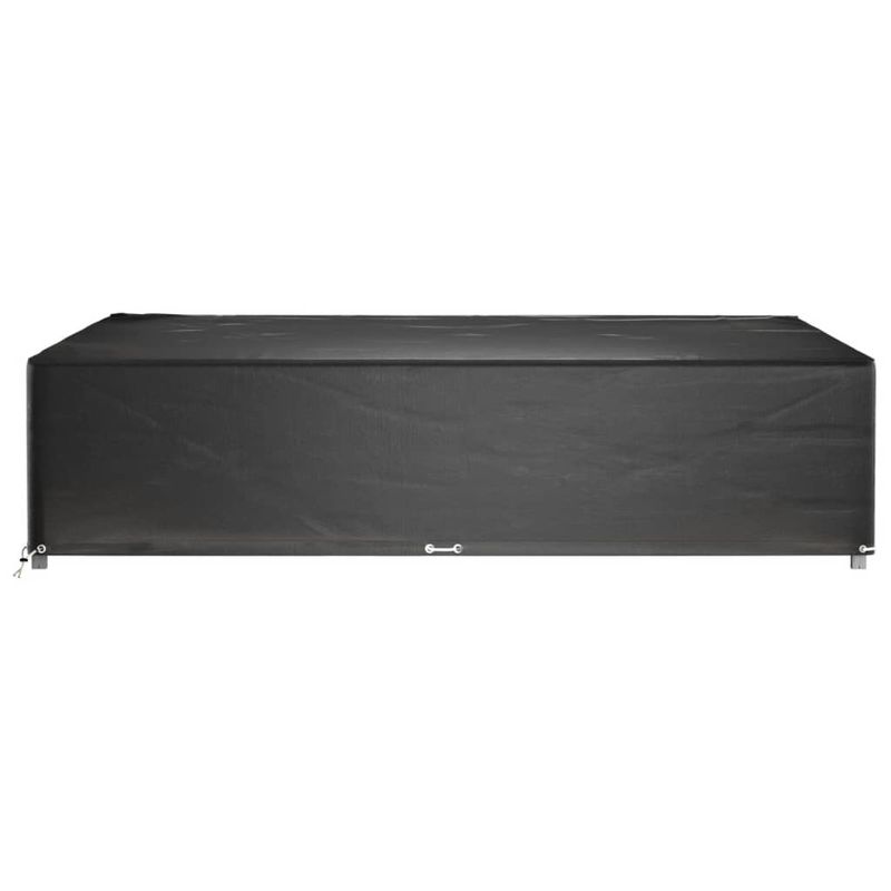 Casa si Gradina - Textile si covoare - Huse pentru mobilier - Huse mobilier gradina, 2 buc, 16 ocheti, 240x240x55 cm, patrat - Infinity.ro