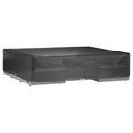 Casa si Gradina - Textile si covoare - Huse pentru mobilier - Huse mobilier gradina, 2 buc, 16 ocheti, 240x240x55 cm, patrat - Infinity.ro