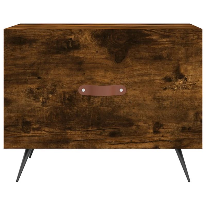 Casa si Gradina - Mobilier - Mese si birouri - Masute de cafea - Masuta de cafea, stejar fumuriu, 50x50x40 cm, lemn prelucrat - Infinity.ro