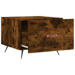 Casa si Gradina - Mobilier - Mese si birouri - Masute de cafea - Masuta de cafea, stejar fumuriu, 50x50x40 cm, lemn prelucrat - Infinity.ro