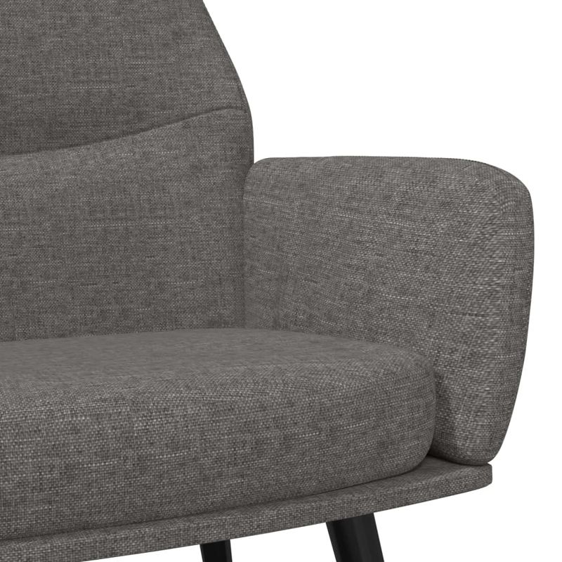 Casa si Gradina - Mobilier - Scaune si fotolii - Fotolii - Fotoliu de relaxare, gri deschis, material textil - Infinity.ro