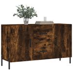 Casa si Gradina - Mobilier - Comode si corpuri - Comode - Servanta, stejar fumuriu, 100x36x60 cm, lemn compozit - Infinity.ro