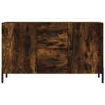 Casa si Gradina - Mobilier - Comode si corpuri - Comode - Servanta, stejar fumuriu, 100x36x60 cm, lemn compozit - Infinity.ro