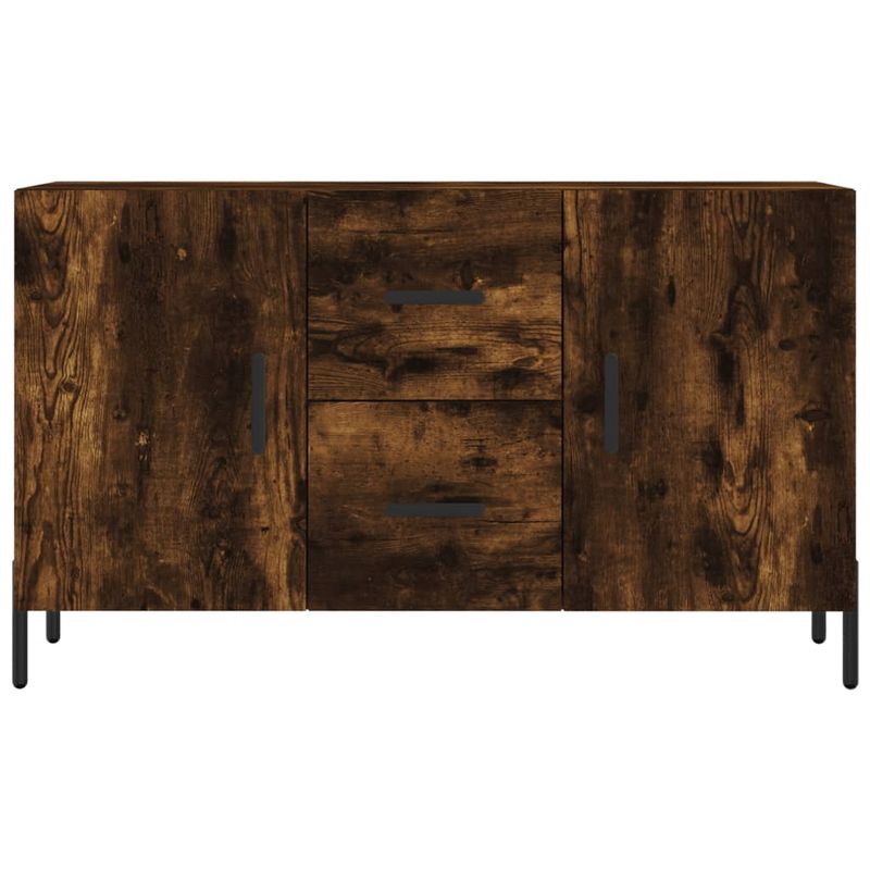 Casa si Gradina - Mobilier - Comode si corpuri - Comode - Servanta, stejar fumuriu, 100x36x60 cm, lemn compozit - Infinity.ro