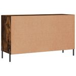 Casa si Gradina - Mobilier - Comode si corpuri - Comode - Servanta, stejar fumuriu, 100x36x60 cm, lemn compozit - Infinity.ro