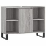 Casa si Gradina - Mobilier - Mobilier baie - Comode baie - Comoda pentru baie, gri sonoma, 80x33x60 cm, lemn compozit - Infinity.ro