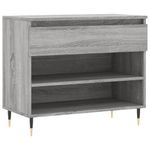 Casa si Gradina - Mobilier - Organizare si depozitare - Organizator incaltaminte - Pantofar, gri sonoma, 70x36x60 cm, lemn prelucrat - Infinity.ro