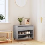 Casa si Gradina - Mobilier - Organizare si depozitare - Organizator incaltaminte - Pantofar, gri sonoma, 70x36x60 cm, lemn prelucrat - Infinity.ro