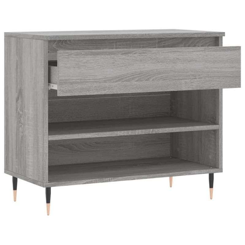 Casa si Gradina - Mobilier - Organizare si depozitare - Organizator incaltaminte - Pantofar, gri sonoma, 70x36x60 cm, lemn prelucrat - Infinity.ro