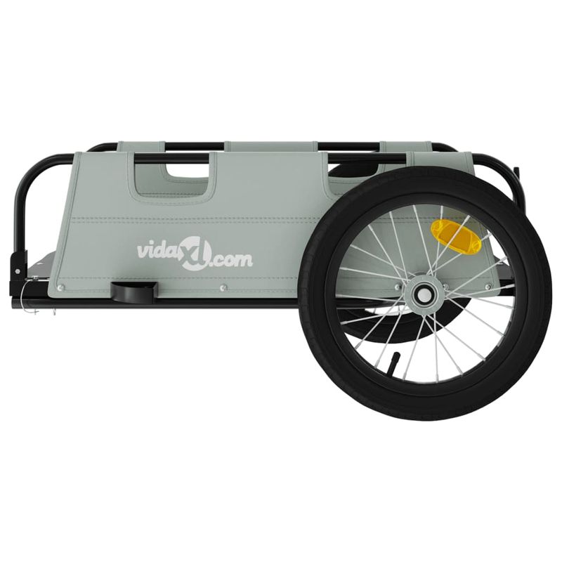 Sport si Outdoor - Ciclism - Accesorii pentru biciclete - Remorci biciclete - Remorca de bicicleta, textil oxford și fier, mărime 126x63x36 cm - Infinity.ro