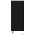 Casa si Gradina - Mobilier - Comode si corpuri - Comode - Servanta, negru, 34,5x32,5x90 cm, lemn compozit - Infinity.ro