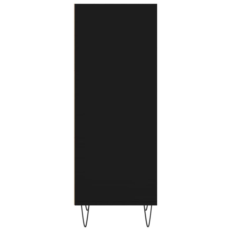 Casa si Gradina - Mobilier - Comode si corpuri - Comode - Servanta, negru, 34,5x32,5x90 cm, lemn compozit - Infinity.ro