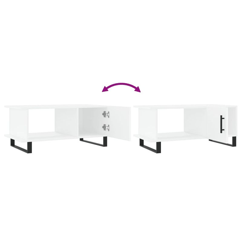 Casa si Gradina - Mobilier - Mese si birouri - Masute de cafea - Masuta de cafea, alb, 90x50x40 cm, lemn prelucrat - Infinity.ro