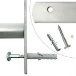 Casa si Gradina - Constructii - Ferestre si accesorii - Ferestre pvc verticale - Grilaje de siguranta ferestre, ajustabil, 2 buc., 700-1050 mm - Infinity.ro