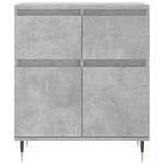 Casa si Gradina - Mobilier - Comode si corpuri - Comode - Servanta, gri beton, 60x35x70 cm, lemn prelucrat - Infinity.ro