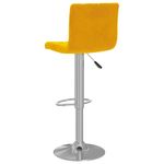 Casa si Gradina - Mobilier - Scaune si fotolii - Scaune - Scaune de bar, 2 buc., galben mustar, catifea - Infinity.ro