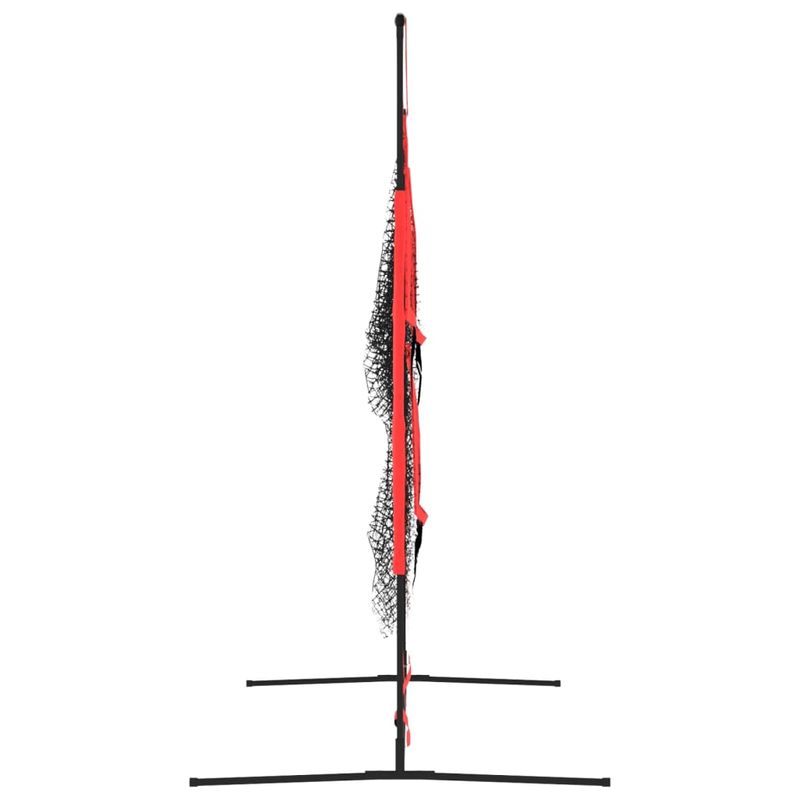 Sport si Outdoor - Sporturi de echipa - Alte sporturi de echipa - Baseball - Plasa de baseball portabila negru/rosu 183x105x183 cm poliester - Infinity.ro