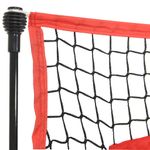 Sport si Outdoor - Sporturi de echipa - Alte sporturi de echipa - Baseball - Plasa de baseball portabila negru/rosu 183x105x183 cm poliester - Infinity.ro