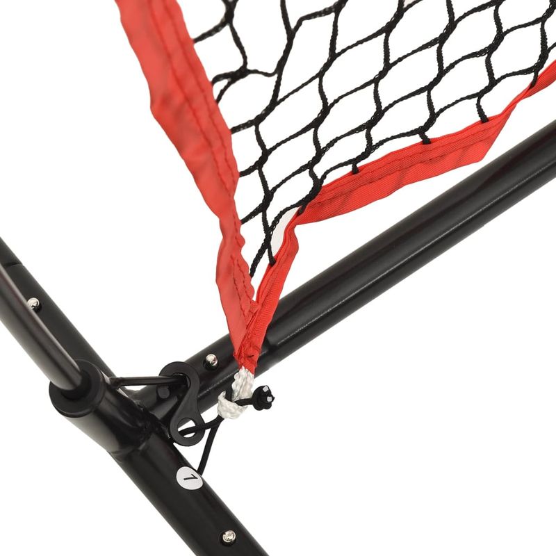 Sport si Outdoor - Sporturi de echipa - Alte sporturi de echipa - Baseball - Plasa de baseball portabila negru/rosu 183x105x183 cm poliester - Infinity.ro