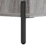 Casa si Gradina - Mobilier - Organizare si depozitare - Organizator incaltaminte - Banca de pantofi, gri sonoma, 102x35x55 cm, lemn prelucrat - Infinity.ro